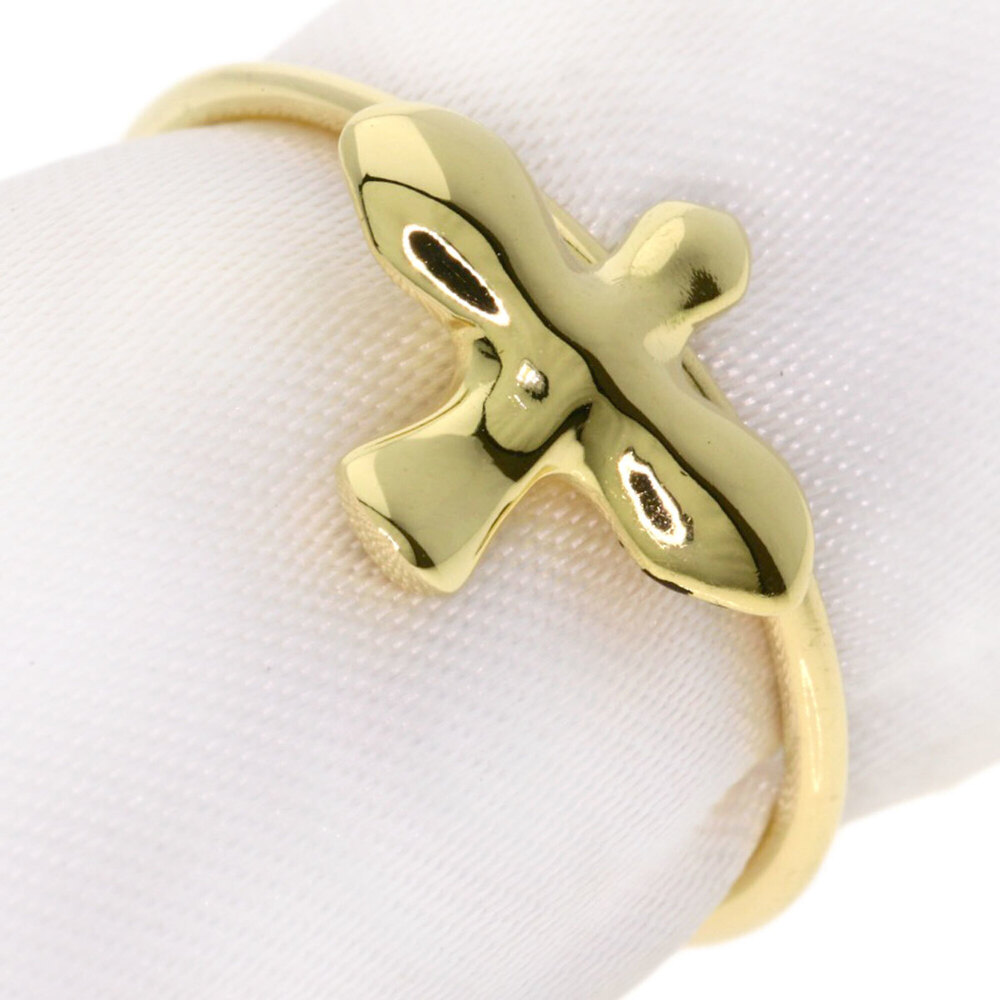 Tiffany & Co. Bird Cross Ring, 18K Yellow Gold, Women's.